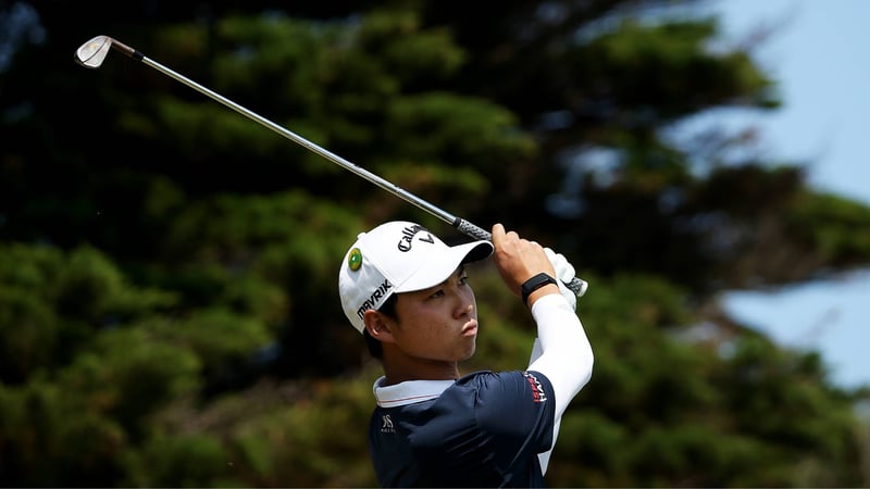 Mit drei Schlägen Vorsprung geht Min Woo Lee ins Finale in Victoria. (Foto: Getty)