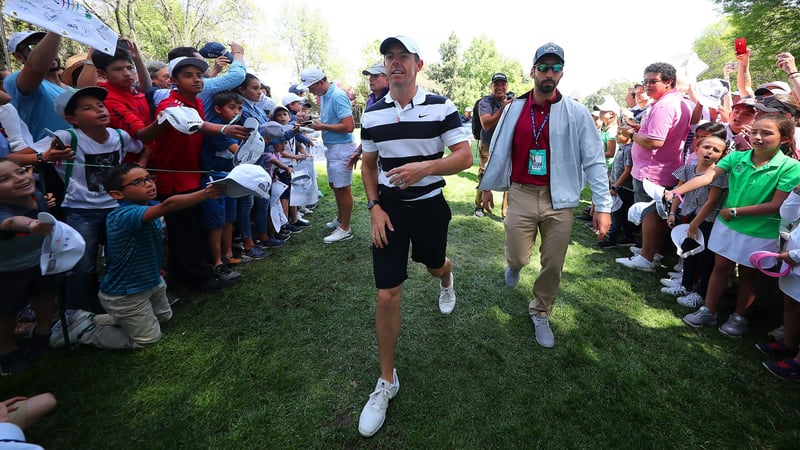 Ordentlich Trubel um Rory McIlroy (Bildquelle: Getty)