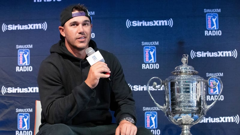 Brooks Koepka stellt sich gegen die steife 