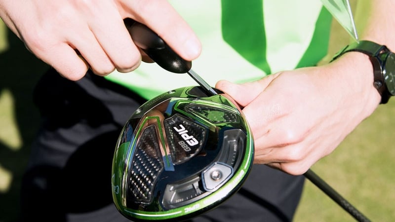 Moderne Golfschläger lassen sich auch nach dem Kauf noch individualisieren - wir erklären Ihnen wie es geht. (Foto: YouTube)