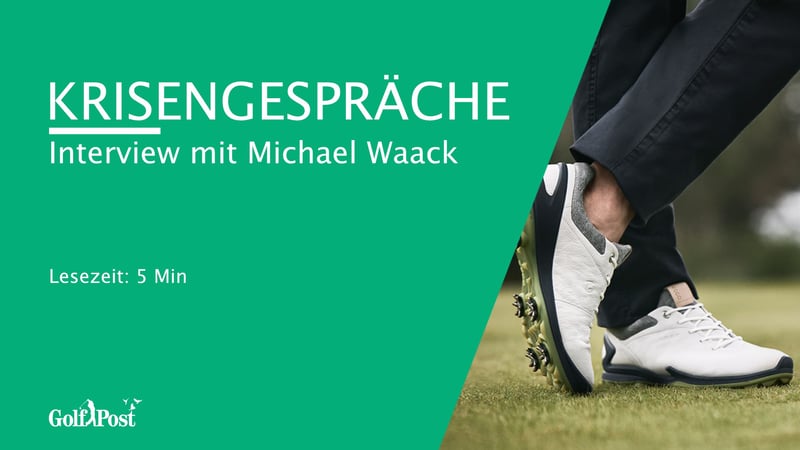 Der Ecco Golf Verantwortliche Michael Waack im Interview. (Foto: Ecco Golf / Golf Post)