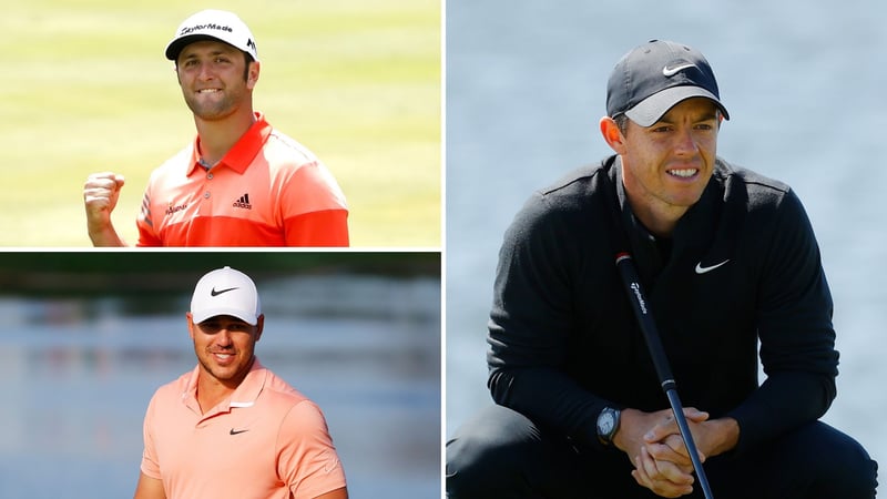 Rory McIlroy, Brooks Koepka und Jon Rahm in einem Flight der Players Championship 2020. Die Tee Times. (Foto: Getty)