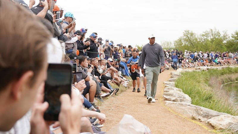 Tiger Woods bei der WGC Matchplay 2019. (Foto: Getty)