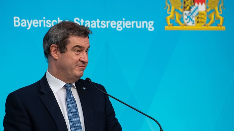 Bayerns Ministerpräsident Markus Söder verkündet die Verlängerung der Ausgangsbeschränkungen, was Auswirkungen auf die Golfclubs in Bayern haben kann. (Foto: Getty)