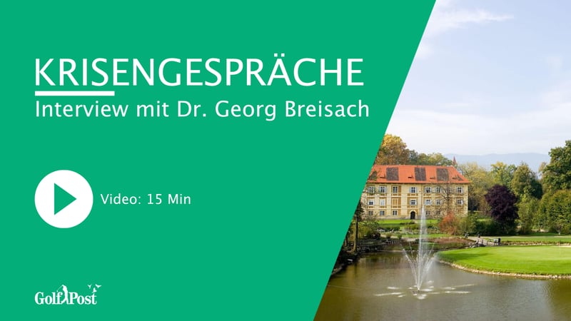 Dr. Georg Breisach, Präsident des österreichischen Golfclubs Schloss Frauenthal im Interview über das Coronavirus.