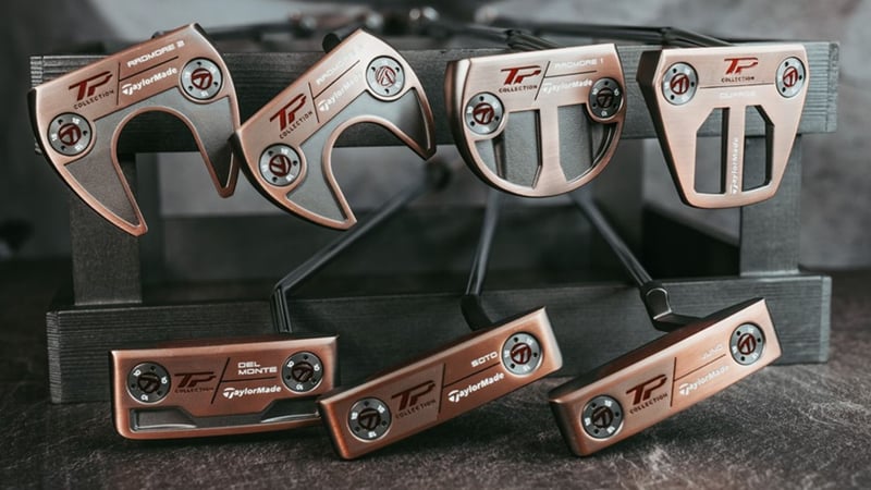 Die TaylorMade TP Patina Putter im Überblick. (Foto: TaylorMade)