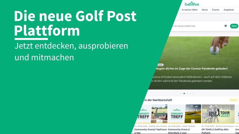 Die neue Golf Post Plattform ist LIVE! (Foto: Golf Post)