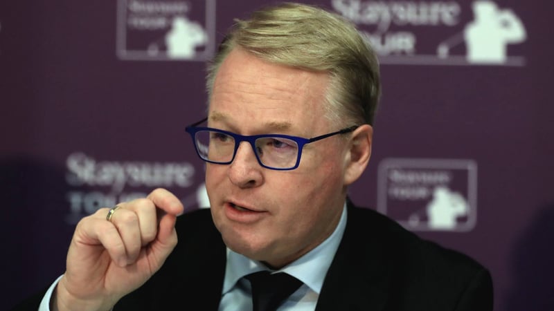 Keith Pelley informiert die Mitglieder der European Tour über harsche Einschränkungen. (Foto: Getty)