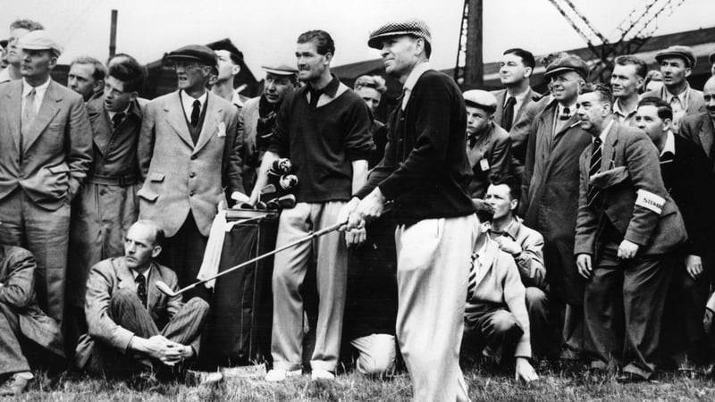 Ben Hogan. Geboren: 13. August 1912 in Dublin, Texas. Gestorben: 25 Juli 1997 in Forth Worth, Texas. (Bildquelle: Getty)