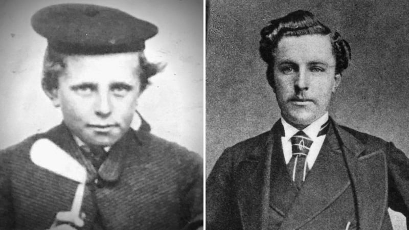 Young Tom Morris - der wohl beste Golfer des 19. Jahrhundert als Kind und Erwachsener. (Foto: Getty / Twitter @SProctorGolf)