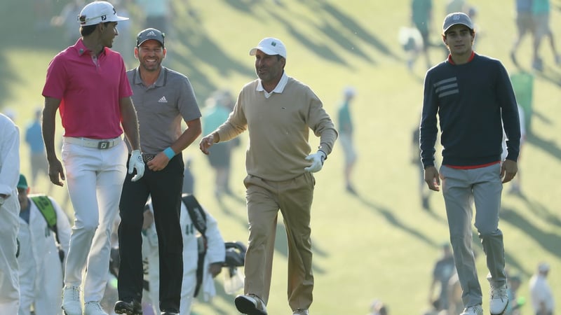 Jetzt dürfen in NRW auch Golfer wieder zu Viert auf die Runde. (Symbolfoto: Getty)