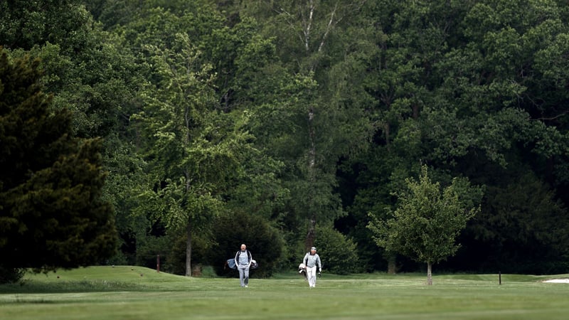 In Deutschland ist das Golfen nach den Lockerungen der Maßnahmen im Kampf gegen Corona wieder erlaubt. (Foto: Getty)