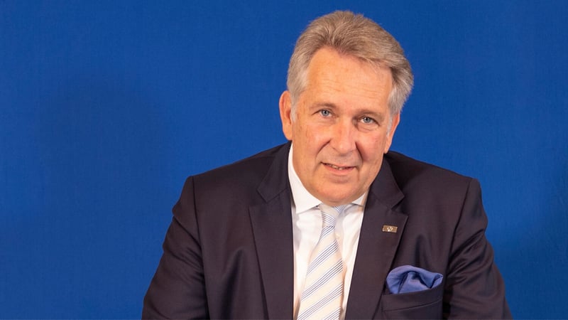 DGV-Präsident Claus M. Kobold zur Lage der deutschen Golfanlagen. (Foto: DGV)