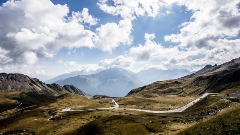 Ein Blick auf die Großglockner Hochalpenstraße im Salzburger Land. (Foto: Getty)