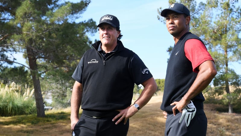 Woods gegen Mickelson: Der verbale Schlagabtausch hat bereits begonnen