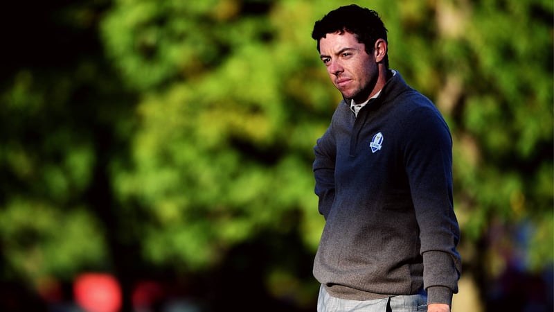 Rory McIlroy spricht sich für einer Verlegung des Ryder Cup auf 2021 aus. (Foto: Getty)