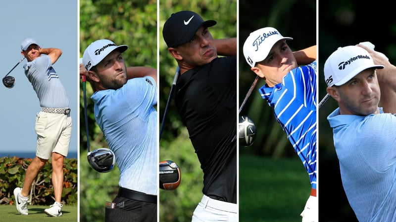 Die Top 5 der Welt zu Gast bei der Charles Schwab Challenge. (Foto: Getty)