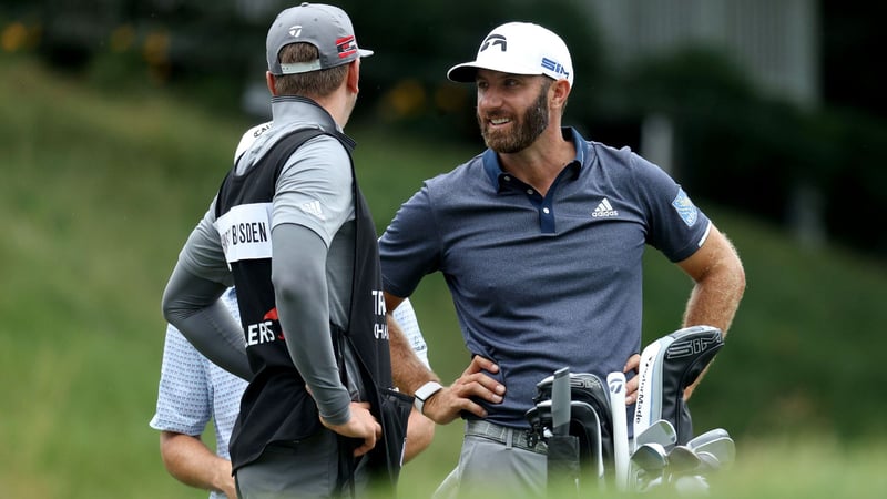 Dustin Johnson hat Grund zum Lachen - sein Equipment beim Erfolg in Connecticut. (Foto: Getty)