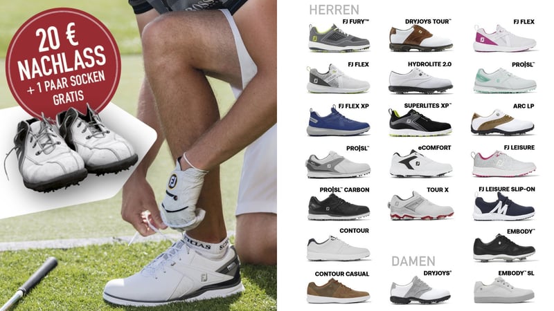 Die beliebte Schuhtauschaktion geht in die nächste Runde. (Foto: FootJoy)