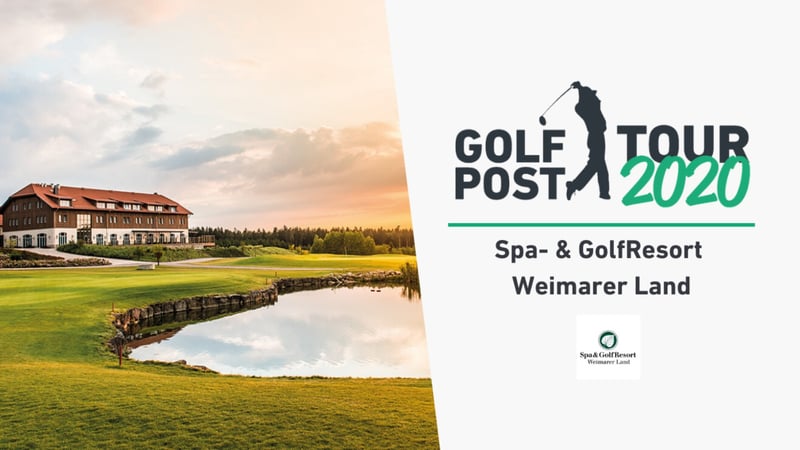 Die Golf Post Tour stoppt im Weimarer Land. (Foto: Spa- & GolfResort Weimarer Land)