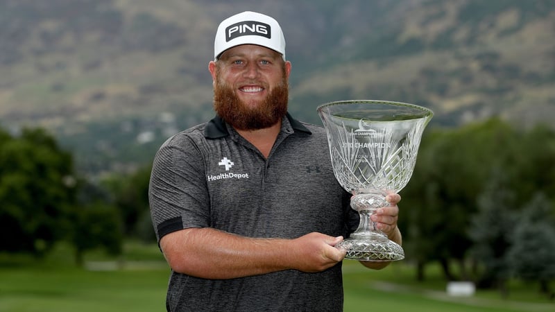 Kyle Jones gewinnt die Utah Championship 2020 der Korn Ferry Tour. (Foto: Getty)