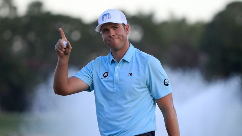 Luke List hat allen Grund zur Freude: Er gewinnt auf der Korn Ferry Tour. (Foto: Getty)