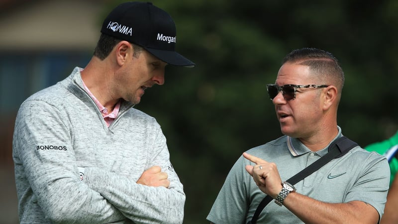 Justin Rose und Sean Foley während der US Open 2019. (Foto: Getty)