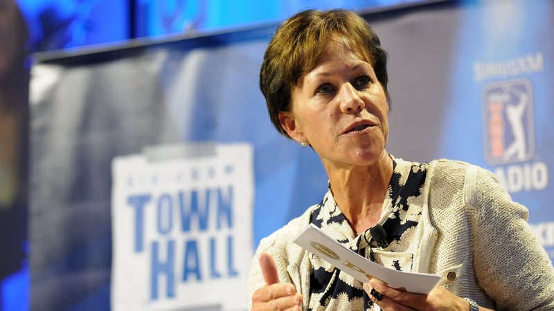 Suzy Whaley, Präsidentin der PGA of America, spricht über die anhaltenden Proteste in Amerika. (Foto: Getty)