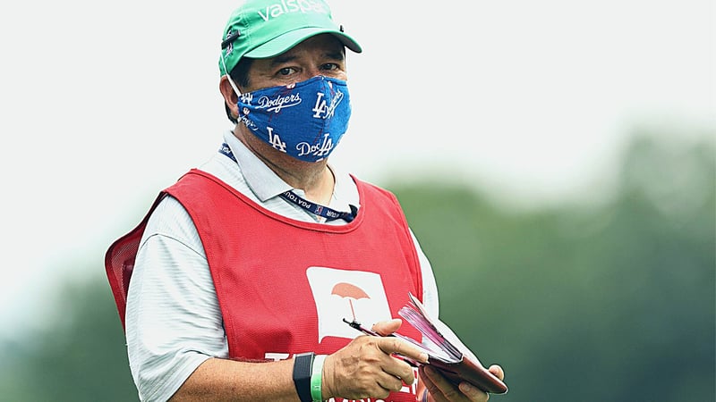 Gesichtsmasken und leere Ränge prägen aktuell das Bild der PGA-Tour-Turniere. (Foto: Getty)