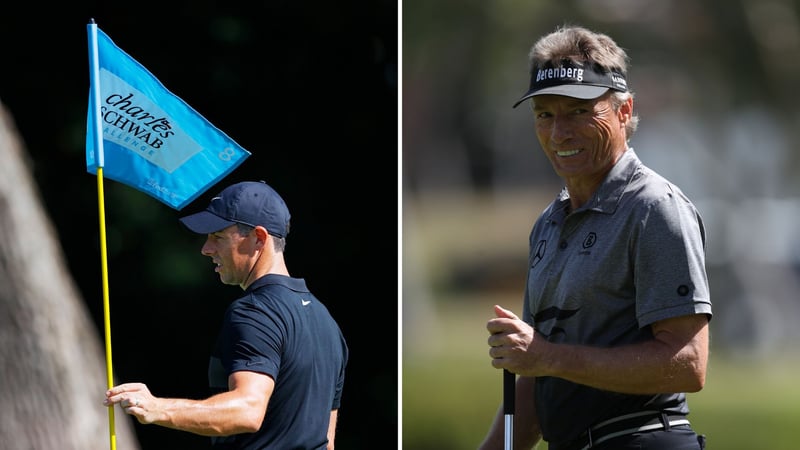 Rory McIlroy und Bernhard Langer gehen bei der Charles Schwab Challenge der PGA Tour an den Start. (Foto: Getty)