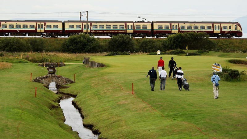 Ein Erlebnis der besonderen Art: Scotland's Golf Train in Ayrshire. (Foto: Getty)