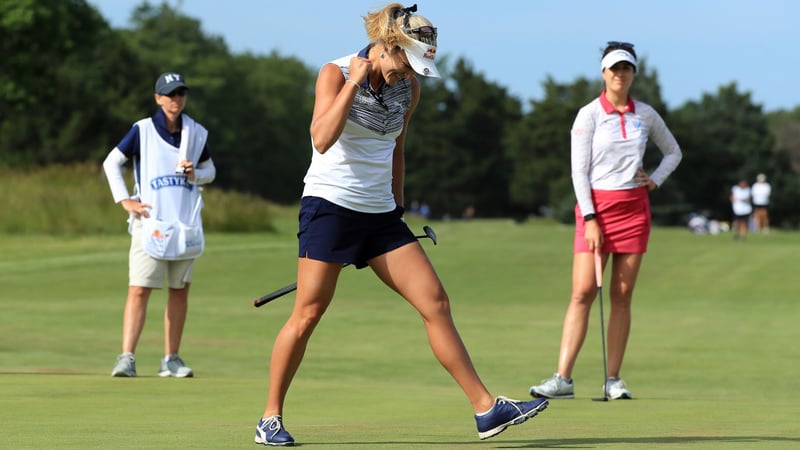 Virtual Women's Day: Golferinnen feiern heute virtuell. (Foto: Getty)