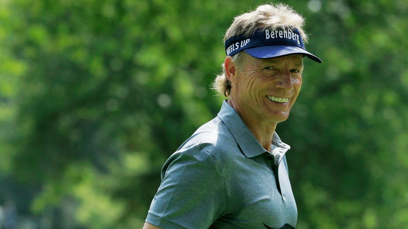 Bernhard Langer ist beim 