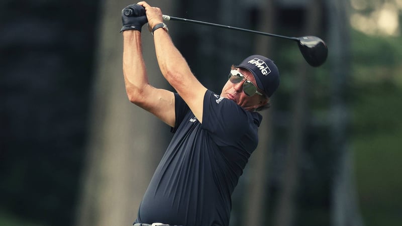 Phil Mickelson und sein Driver: oft magisch, selten tragisch. (Foto: Getty)