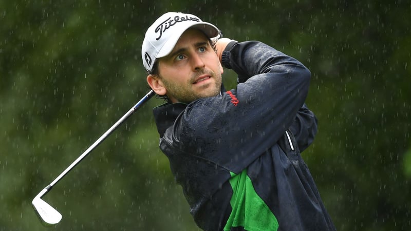 Der Regen hielt ihn nicht auf: Nicolai von Dellingshausen führt auf der European Tour. (Foto: Getty)