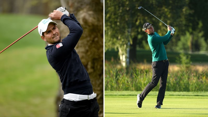 Moritz Lampert und Marcel Siem starten früh. (Foto: Getty)