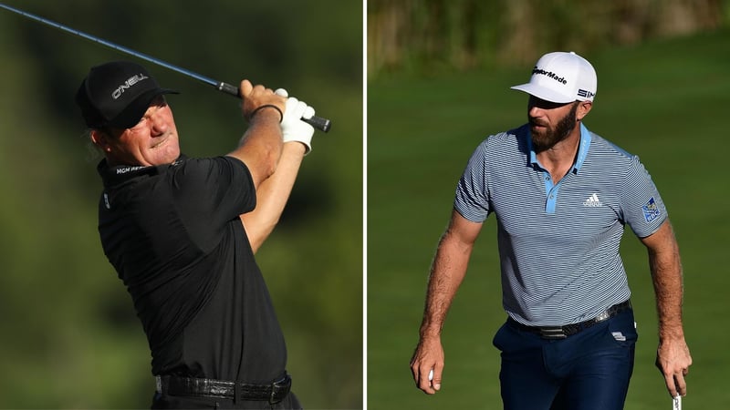 Alex Cejka und Dustin Johnson bei der 3M Open. (Foto: Getty)