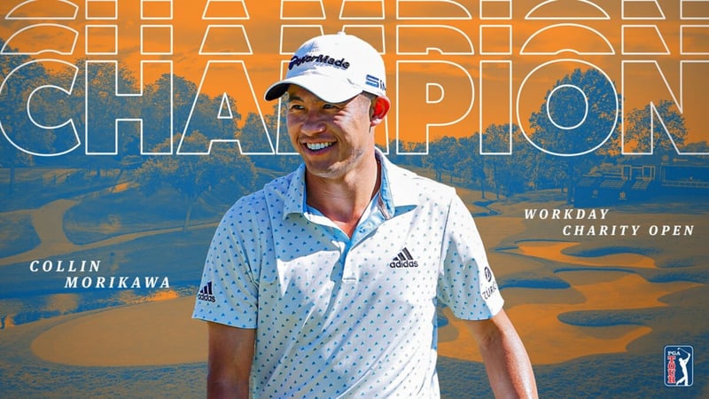 Mit 23 Jahren hat Morikawa schon zwei PGA-Tour-Siege auf dem Konto. (Foto: Twitter/@PGATOUR)