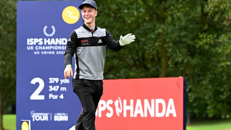 Brendan Lawlor, einer der besten Golfer mit Behinderung der Welt, wird diese Woche sein Debüt auf der European Tour geben. (Foto: getty)