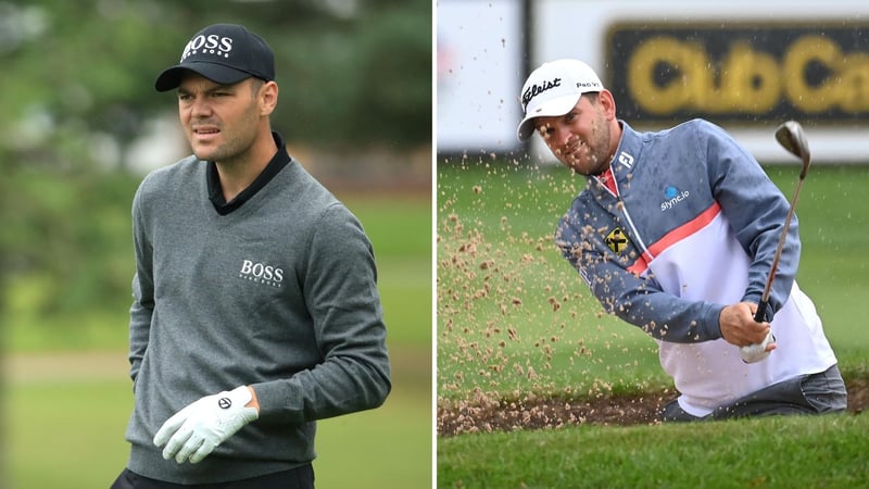 Martin Kaymer und Bernd Wiesberger bei der UK Championship. (Foto: Getty)