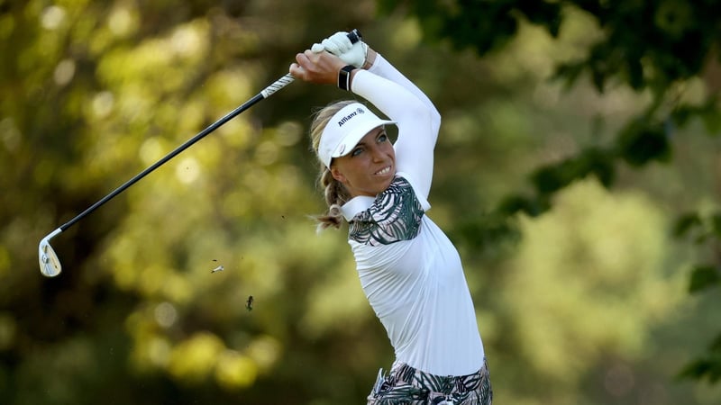 Sophia Popov mit starkem Start bei AIG Women's Open. (Foto: Getty)