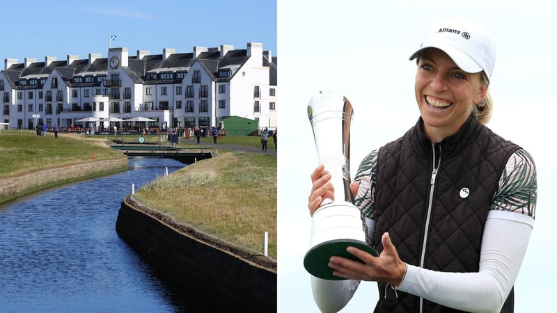 Carnoustie als Major-Austragungsort bei den Frauen - die Wende im Damengolf. (Foto: Getty, Twitter.com/USC Trojans)