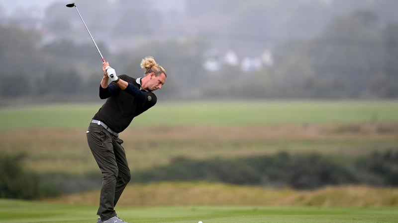 War heute gut drauf: Marcel Siem bei der Wales Open. (Foto: Getty)