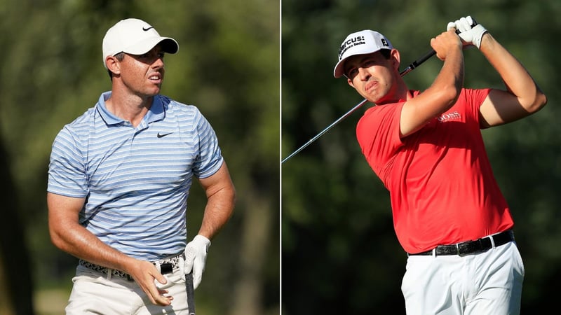 Rory McIlroy und Patrick Cantlay bilden das Führungsduo bei der BMW Championship. (Foto: Getty)