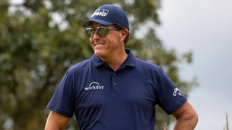 Phil Mickelson bei der Charles Schwab Series. (Foto: getty)