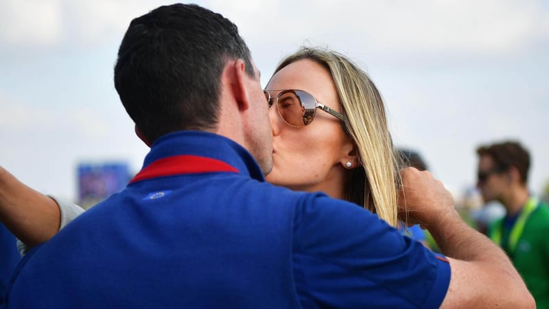 Rory McIlroy und seiner Frau Erika erwarten ihr ersten Kind. (Foto: Getty)