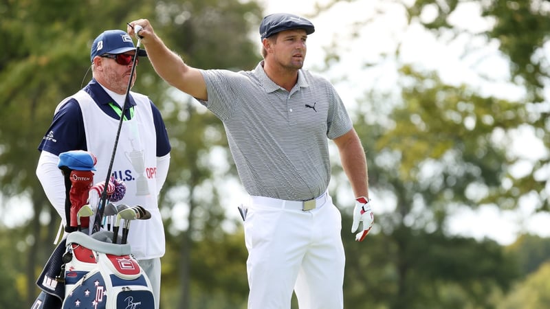 Der Blick ins Bag des US-Open-Siegers Bryson DeChambeau (Foto: getty)