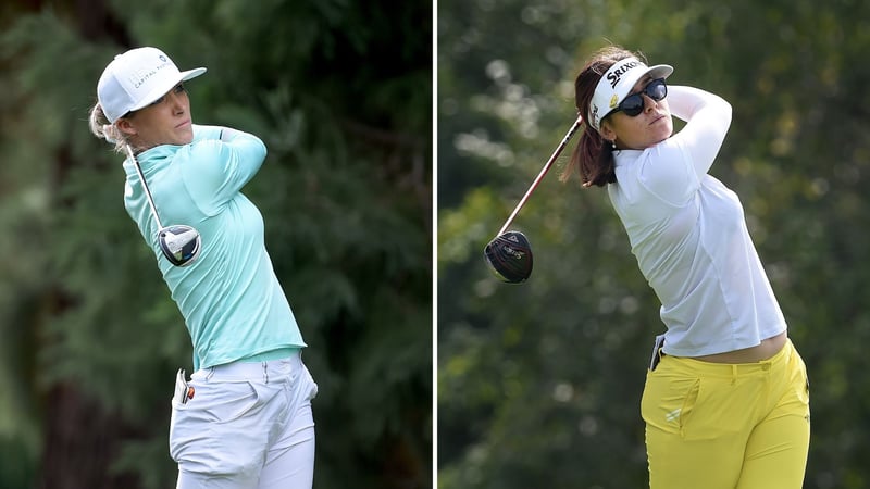Mel Reid und Hannah Green kämpfen auf der LPGA Tour um den Sieg (Foto: Getty)