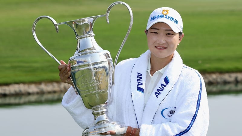 Miriam Lee holte überraschend ihren ersten LPGA-Tour Majortitel. (Foto: Getty)