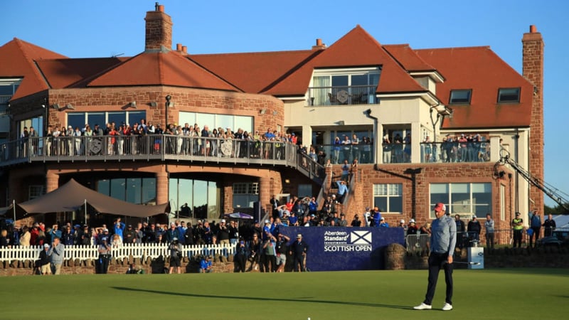 Die European Tour gab bekannt, dass eine limitierte Anzahl von Fans die Scottish Open vor Ort verfolgen können. (Foto: getty)